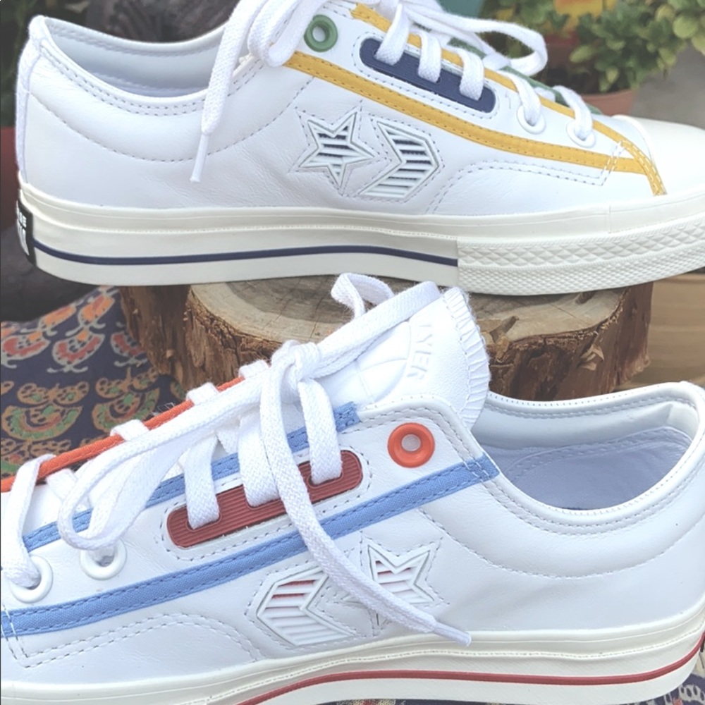New Converse One Star “Star Player” OX Leather 8 - Picture 3 of 14